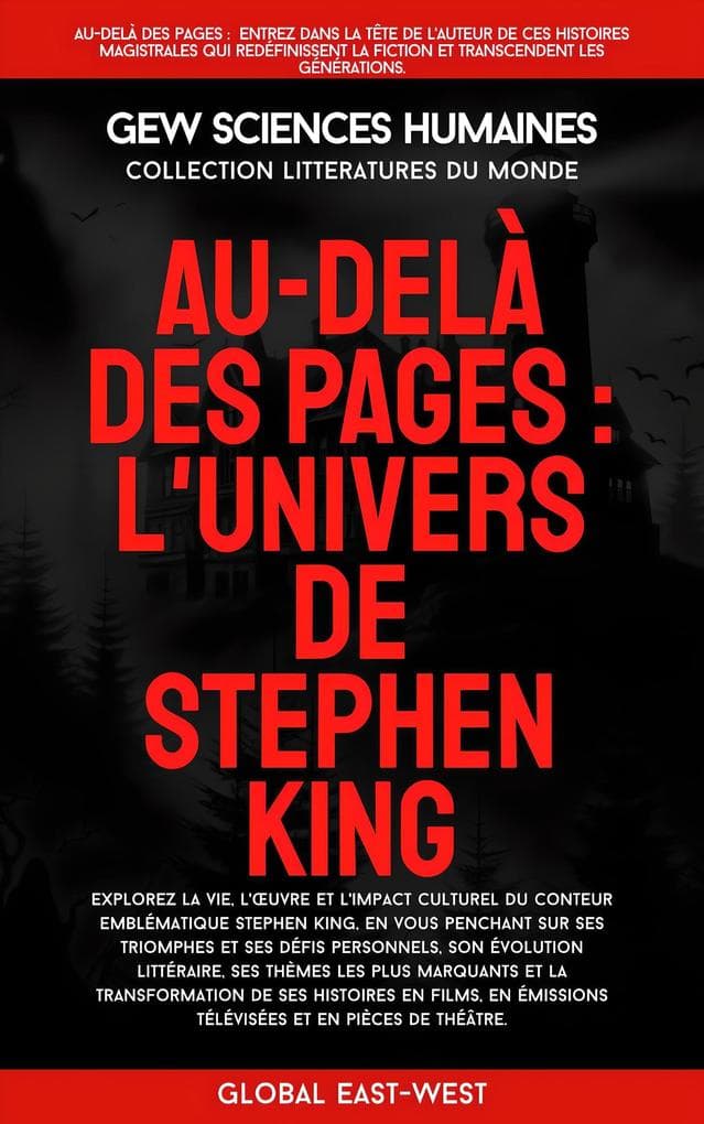 Au-delà des pages: L'univers de Stephen King (Littératures du monde)