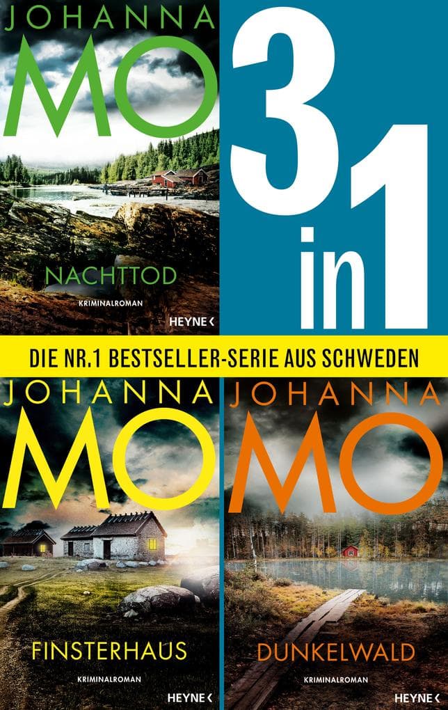 Die Hanna-Duncker-Reihe Band 1-3: Nachttod / Finsterhaus / Dunkelwald (3in1 Bundle): Die Nr.1 Bestseller-Serie aus Schweden. Drei Krimis in einem E-Book