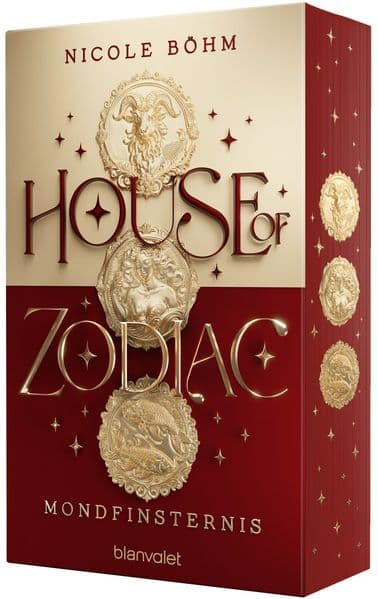 House of Zodiac - Mondfinsternis: Roman - Die epische Romantasy über die Magie der Sternzeichen! Mit Farbschnitt in limitierter Auflage!