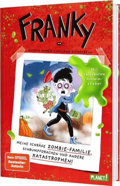 Franky 1: Meine schräge Zombie-Familie, Schrumpfdrachen und andere Katastrophen: Witziges Comic-Abenteuer für Kinder ab 8