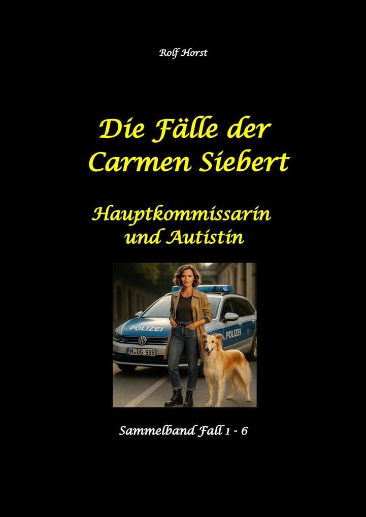 Die Fälle der Carmen Siebert - Autismus, Mord, Übergriff, Milzruptur, Eifersucht, Sex-Videos, Hundesitting, Nordkap, Clique, Verrat, Missbrauch, Öko, Kommune, Ärztin, Eifersucht: Hauptkommissarin und Autistin