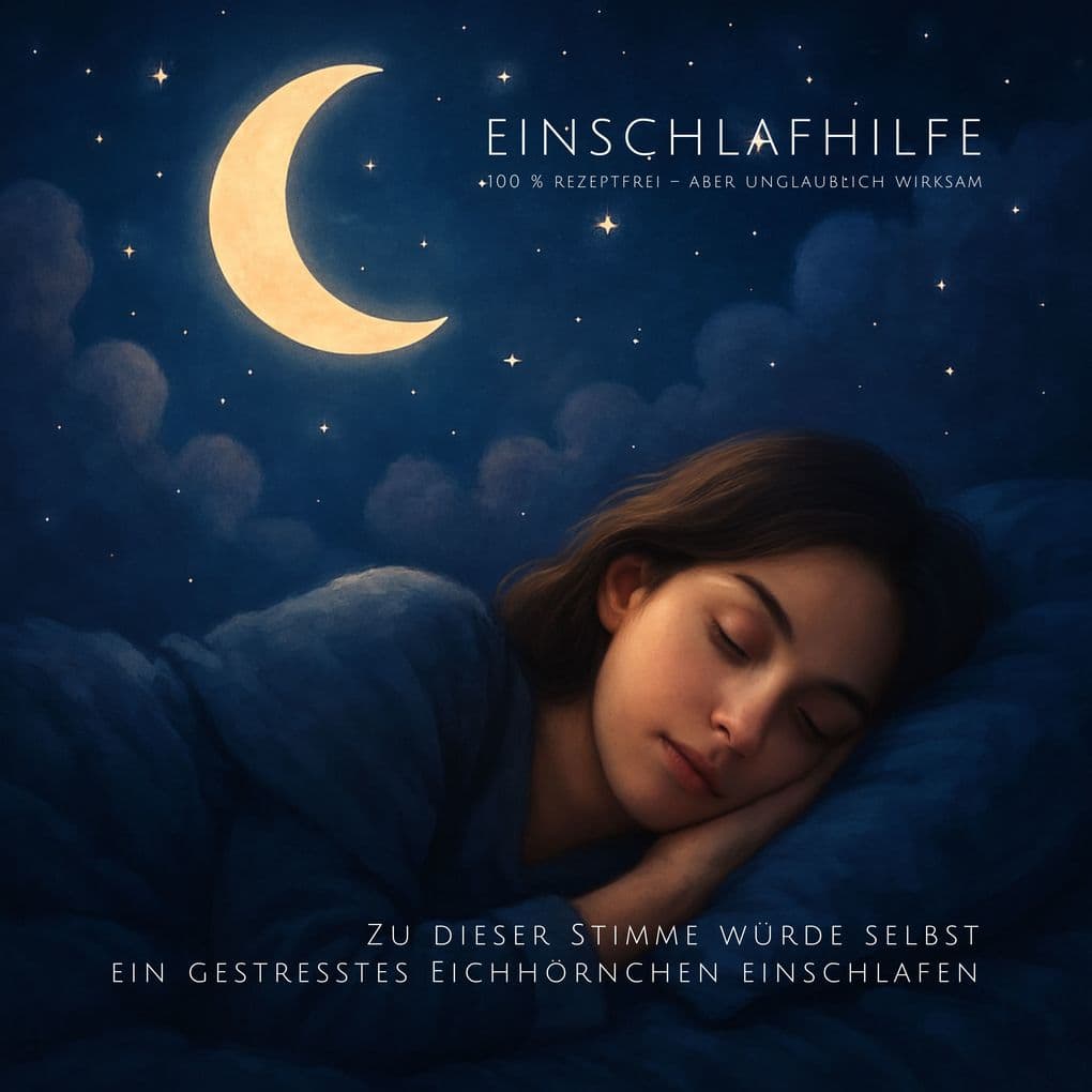 4 sanfte Einschlafmeditationen: Zu dieser Stimme würde selbst ein gestresstes Eichhörnchen einschlafen: Geführte Einschlafhilfe: 100 % rezeptfrei aber unglaublich wirksam