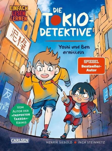 Die Tokio-Detektive: Yoshi und Ben ermitteln: Einfach Lesen Lernen | Erstleser-Krimi ab 6 Jahren in Manga-Optik - 2. Lesestufe