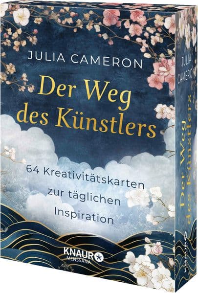 Der Weg des Künstlers - Kreativitätskarten zur täglichen Inspiration: 64 schön illustrierte Karten mit Kreativitätstechniken und inspirierenden Zitaten | inkl. Booklet