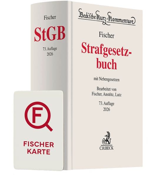 Fischer StGB Chat-Book 2026: Buch + KI-Anwendung FRAG DEN FISCHER