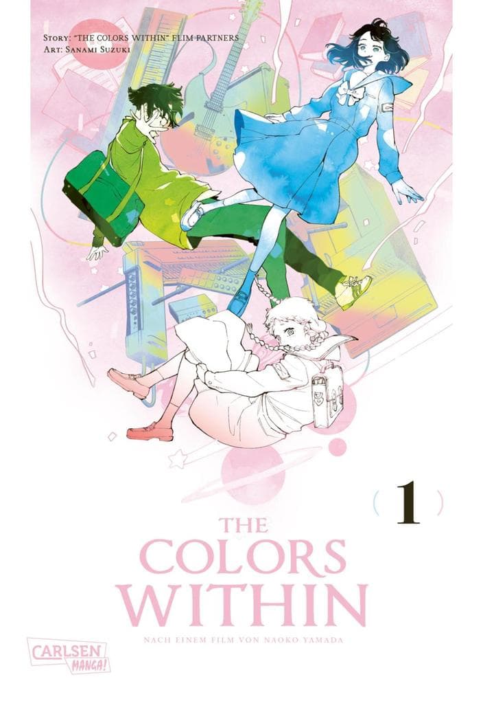 The Colors Within 1: Der bewegende Manga zum Anime-Film von Naoko Yamada - mit farbenfrohen Aquarell-Illustrationen im schicken Großformat!