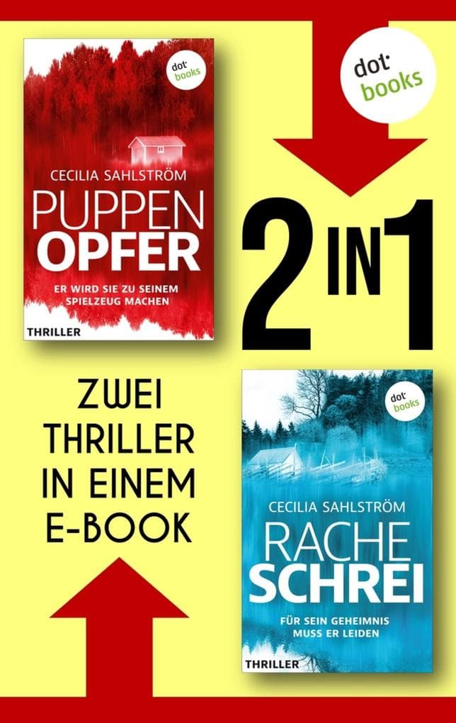 Puppenopfer & Racheschrei: Zwei Krimis in einem eBook
