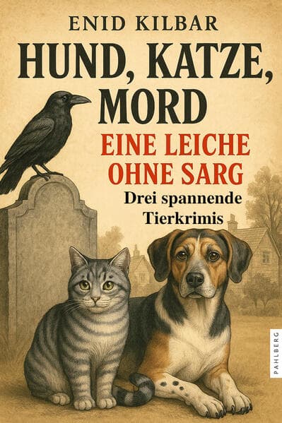 Hund, Katze, Mord - Eine Leiche ohne Sarg: Drei spannende Tierkrimis