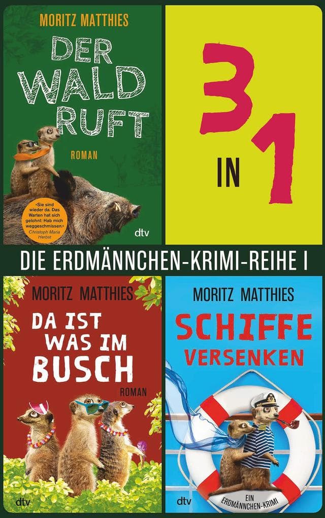 Die Erdmännchen-Krimi-Reihe I: Die Kult-Reihe mit den pelzigen Erdmännchen-Detektiven Rufus und Ray