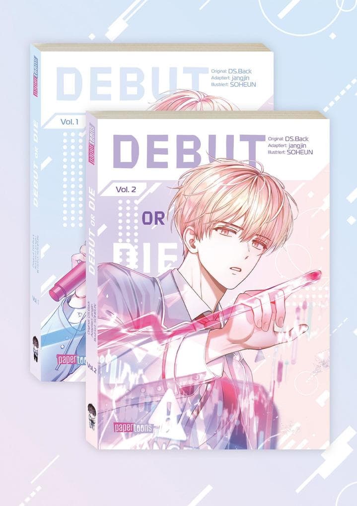 Debut or Die Doppelpack: Band 01-02: Die ersten zwei Bände des K-Pop Webtoons im Doppelpack. Mit exklusiver Fotokarte in der ersten Auflage