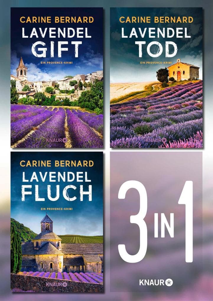 Die Lavendel-Morde Band 1-3. Das Provence-Krimi-Bundle: Lavendel-Tod, Lavendel-Gift & Lavendel-Fluch. Cosy Crime im malerischen Südfrankreich