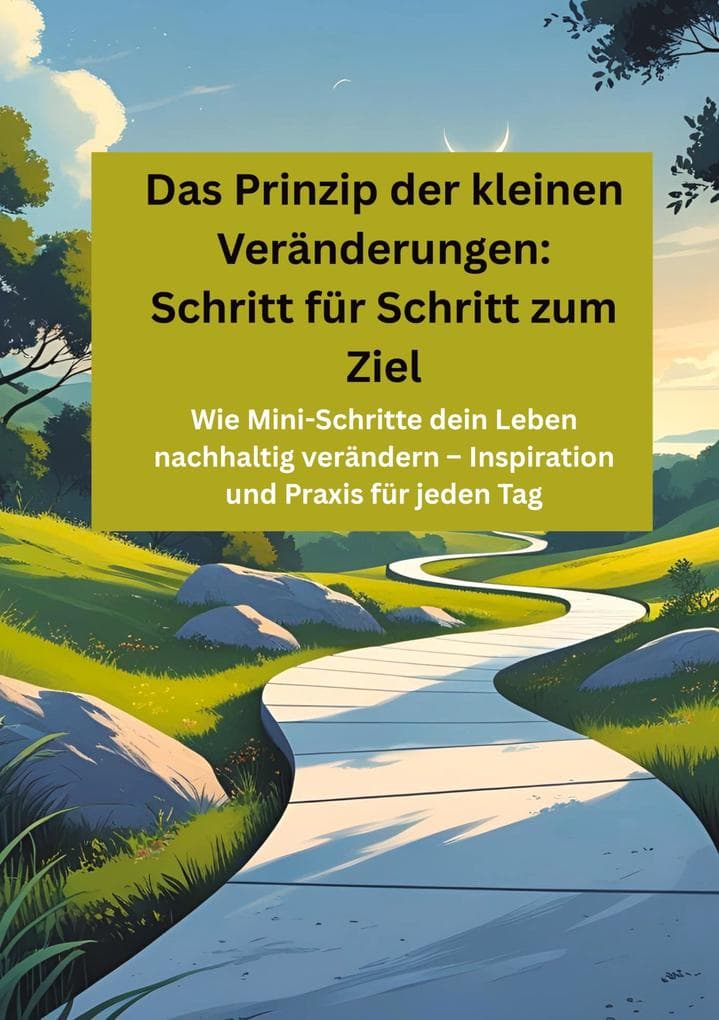 Das Prinzip der kleinen Veränderungen: Schritt für Schritt zum Ziel: Wie Mini-Schritte dein Leben nachhaltig verändern - Inspiration und Praxis für jeden Tag