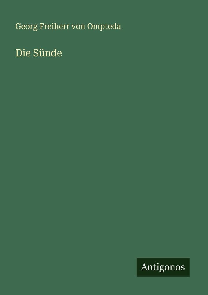 Die Sünde