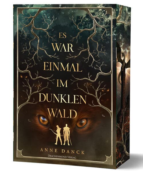 Es war einmal im Dunklen Wald: Düstere Märchen-Fantasy: Rotkäppchen trifft auf Die Schöne und das Biest | Softcover mit Farbschnitt