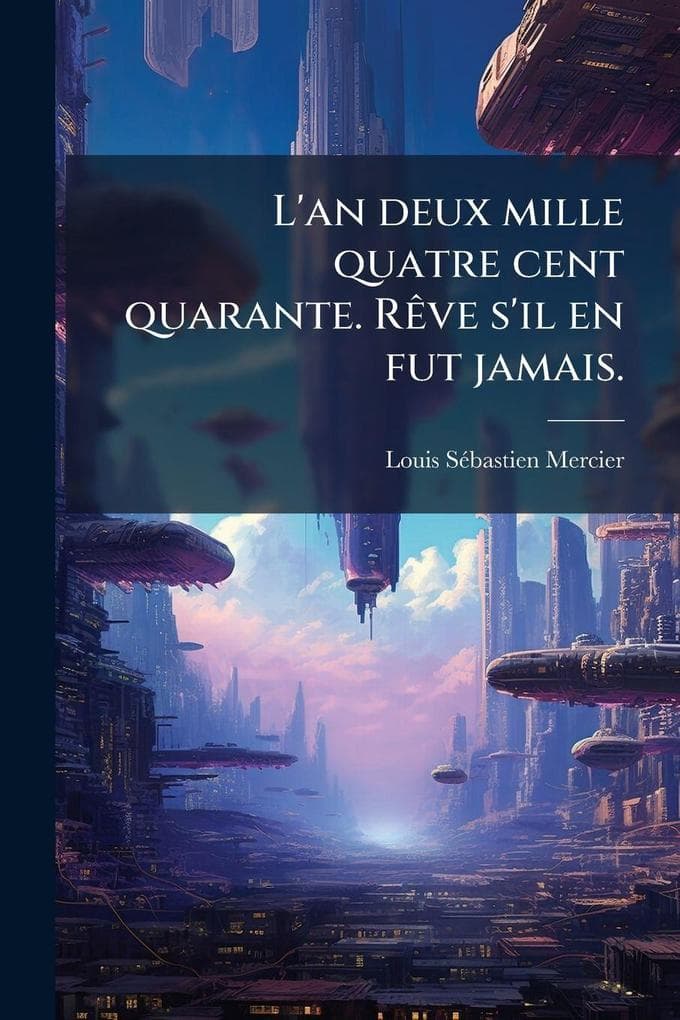 L'an deux mille quatre cent quarante. RÃave s'il en fut jamais.