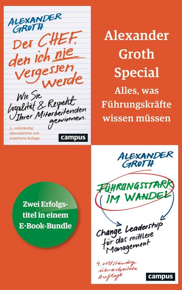 Alexander-Groth-Special: Alles, was Führungskräfte wissen müssen: Zwei Erfolgstitel in einem E-Book-Bundle