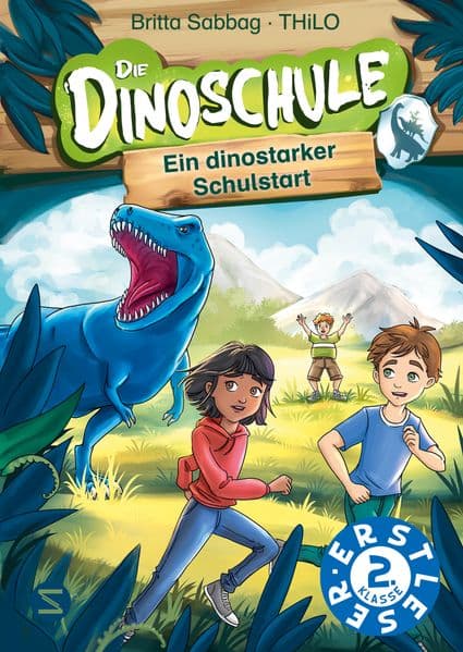 Die Dinoschule. Ein dinostarker Schulstart: Erstleser Lesestufe 2 | Ein spannendes Dino-Abenteuer für Leseeinsteiger | mit kurzen Kapiteln und vielen Bildern | Erstleser für Kinder in der 2. Klasse