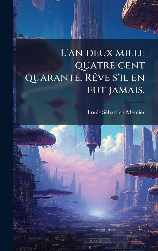 L'an deux mille quatre cent quarante. Rêve s'il en fut jamais.