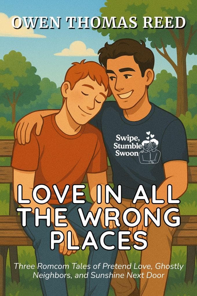 Love in All the Wrong Places: Three Romcom Tales of Pretend Love, Ghostly Neighbors, and Sunshine Next Door