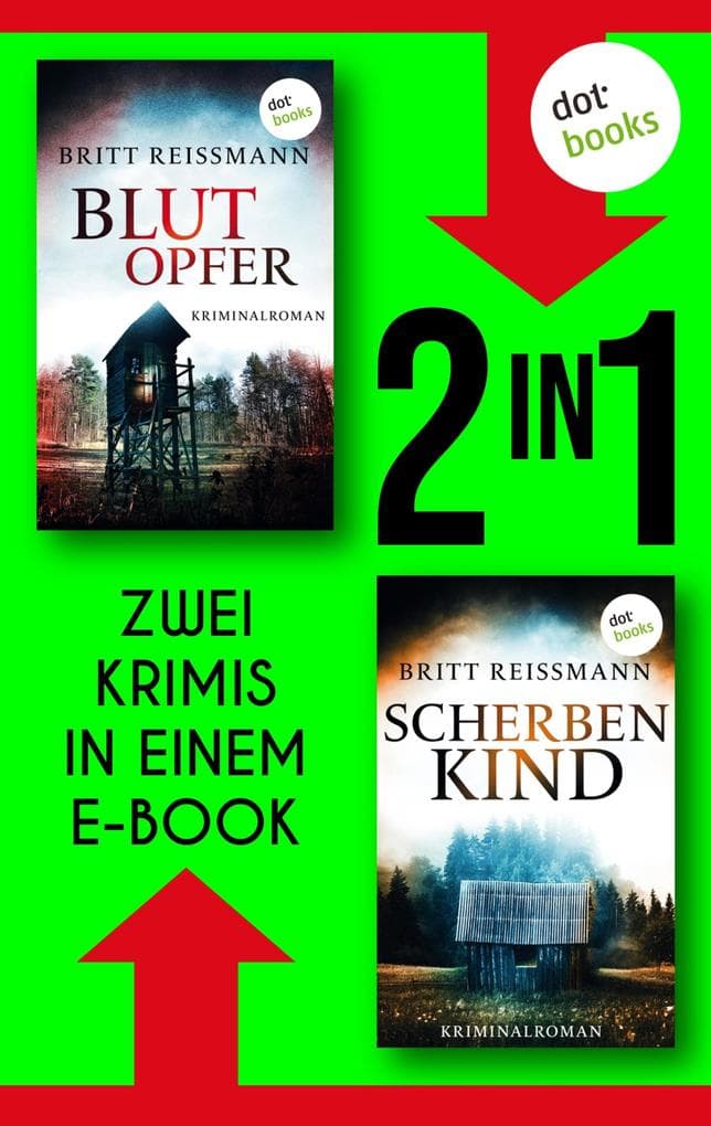 Blutopfer & Scherbenkind: Zwei Krimis in einem eBook: Vera Sanders ermittelt...