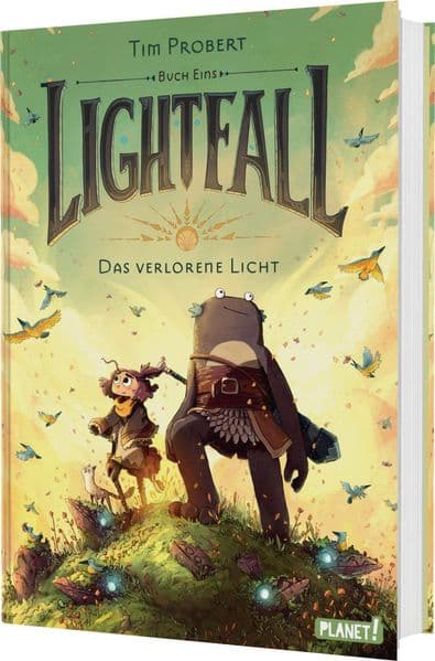Lightfall 1: Das verlorene Licht: Preisgekröntes Fantasy-Comic-Abenteuer für Kinder ab 10