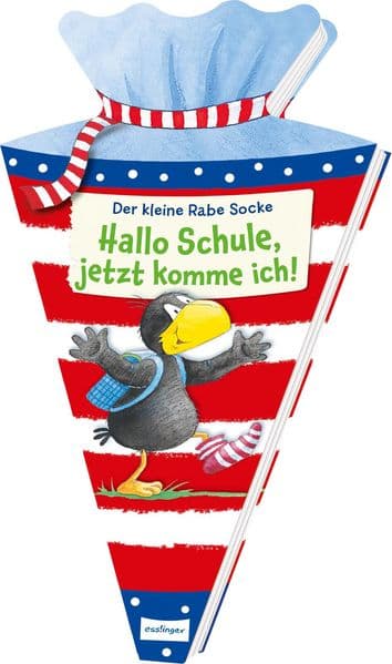 Der kleine Rabe Socke: Hallo Schule, jetzt komme ich!: Übungs- und Mitmach-Heft, perfektes Einschulungs-Geschenk