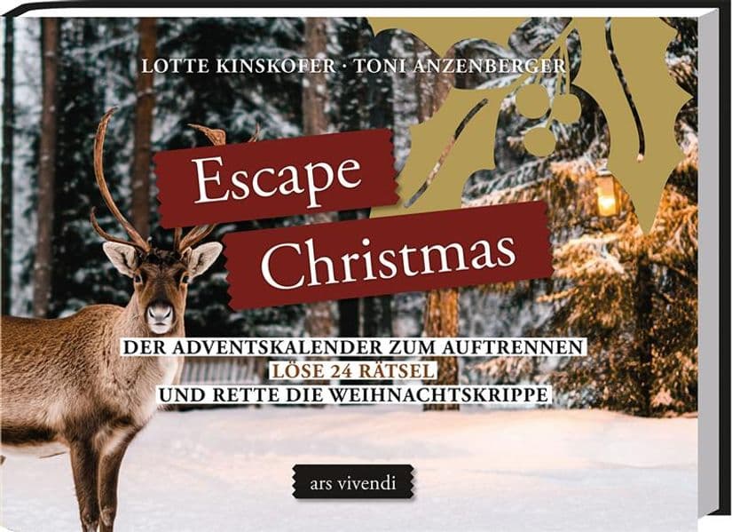 Escape Christmas - Der Adventskalender zum Auftrennen: Löse 24 Rätsel und rette die Weihnachtskrippe