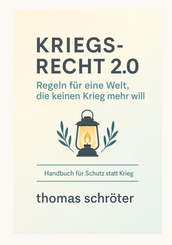 Kriegsrecht 2.0: Regeln für eine Welt, die keinen Krieg mehr will