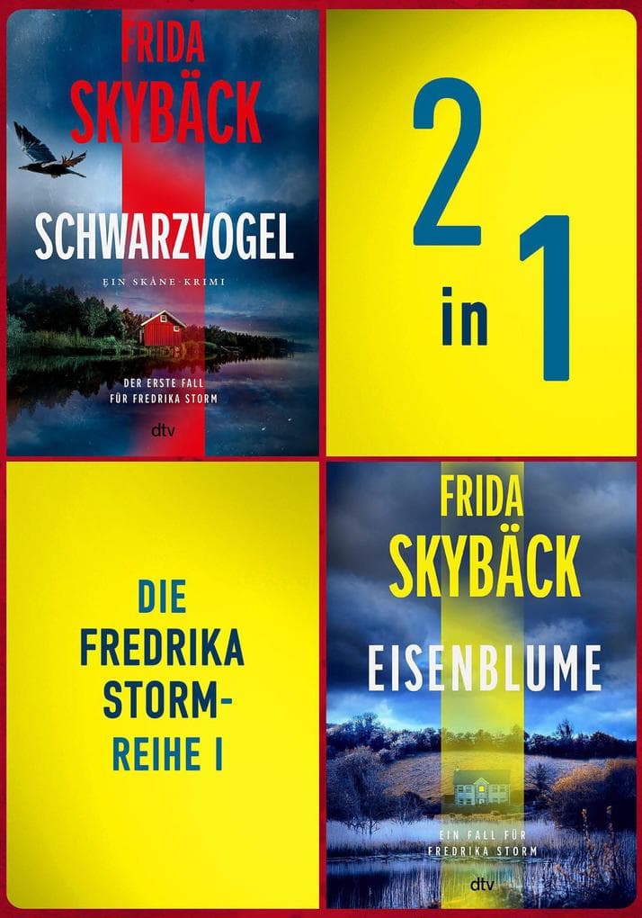 Die Fredrika Storm-Reihe I: Die ersten beiden Fälle in einem E-Book
