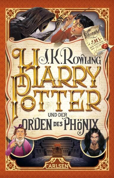 Harry Potter und der Orden des Phönix (Harry Potter 5): Kinderbuch-Klassiker ab 10 Jahren über Hogwarts und den bekanntesten Zauberer der Welt