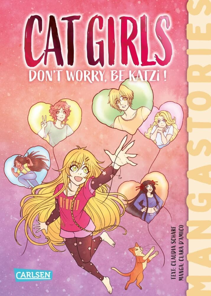 CAT GIRLS Band 4: Don't worry, be Katzi!: Manga-Stories