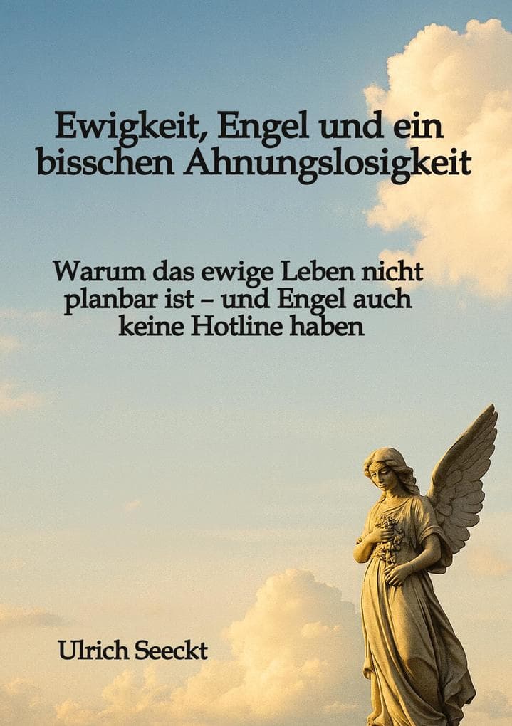 Ewigkeit, Engel und ein bisschen Ahnungslosigkeit: Warum das ewige Leben nicht planbar ist - und Engel auch keine Hotline haben
