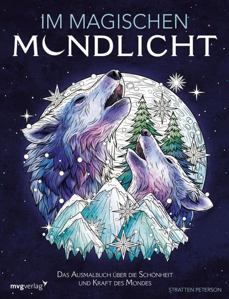 Im magischen Mondlicht: Das Ausmalbuch über die Schönheit und Kraft des Mondes | Entdecke die Magie des Mondes und erfahre mehr über seine Bedeutung mit Bildern von strat.lacy.art