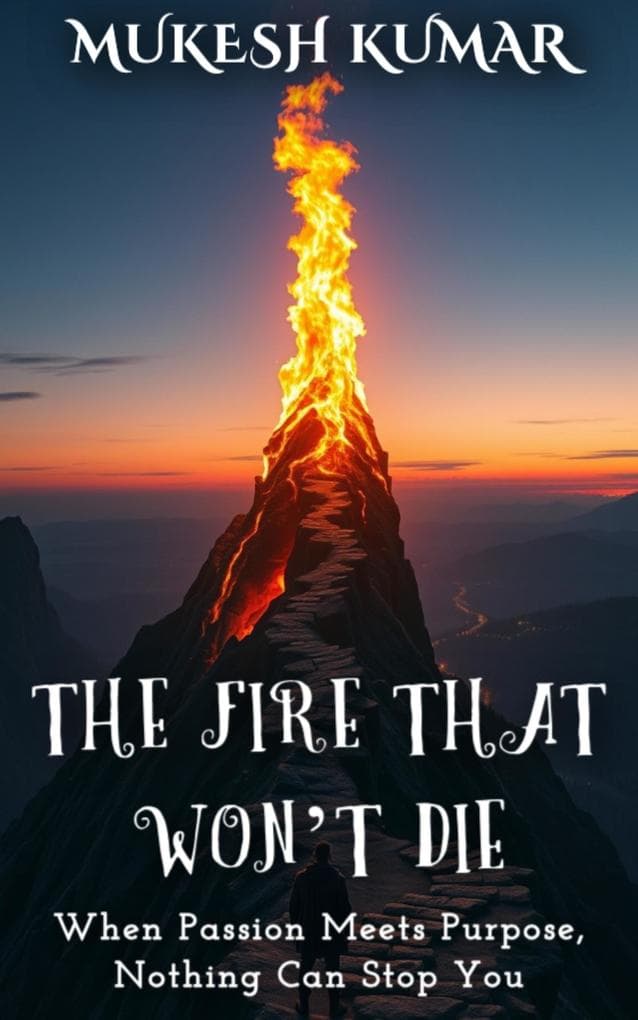 The Fire That Won't Die: When Passion Meets Purpose, Nothing Can Stop You