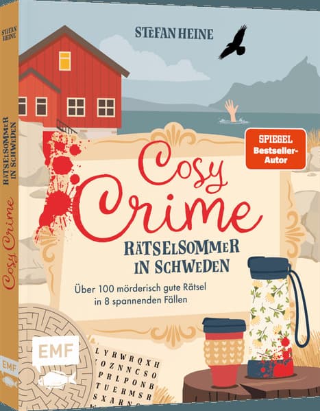 Cosy Crime - Ein Rätselsommer in Schweden: Mit 100 mörderisch guten Rätseln in 8 spannenden Geschichten: Logikrätsel, Sudokus, Kreuzworträtsel und mehr!