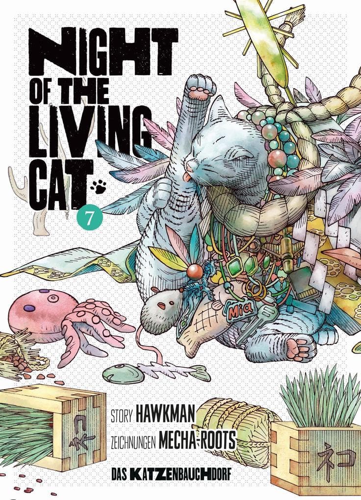 Night of the Living Cat 07: Die postapokalyptische Horrorkomödie über die kuscheligste Bedrohung, die man je gesehen hat - jetzt auch als Anime