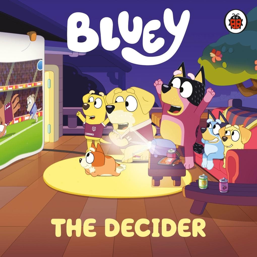 Bluey: The Decider: A fun board book for 3-6 year olds