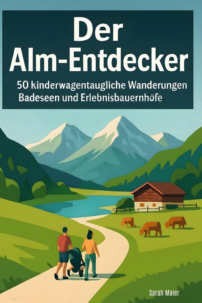 Der Alm-Entdecker: 50 kinderwagentaugliche Wanderungen, Badeseen und Erlebnisbauernhöfe in den Alpen