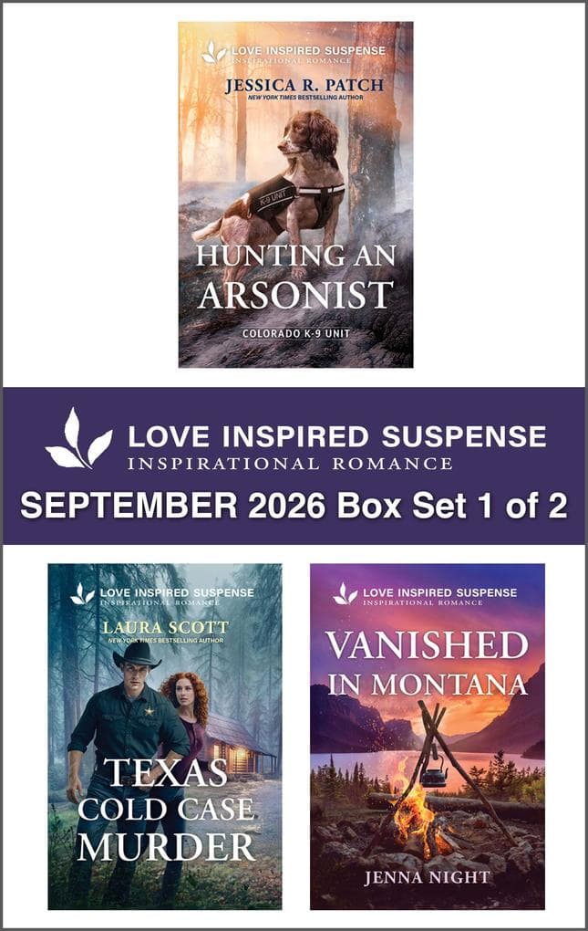 Love Inspired Suspense September 2026 - Box Set 1 of 2