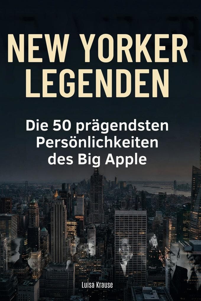 New Yorker Legenden: Die 50 prägendsten Persönlichkeiten des Big Apple