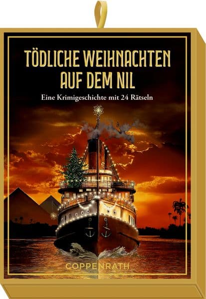 Schachtelspiel - Tödliche Weihnachten auf dem Nil: Eine Krimigeschichte mit 24 Rätseln