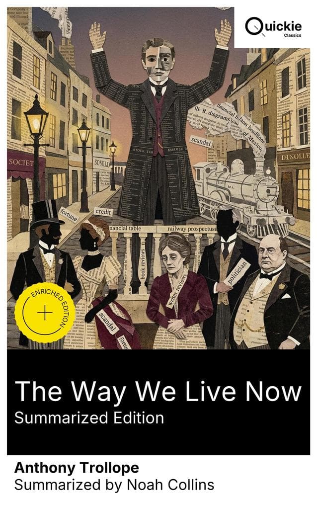 The Way We Live Now (Summarized Edition): Enriched edition. Victorian England's financial scandals, political intrigue, and moral decay among the upper class, mystery, deception, and family fortunes.