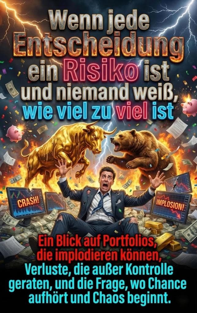 Wenn jede Entscheidung ein Risiko ist und niemand weiß, wie viel zu viel ist: Ein Blick auf Portfolios, die implodieren können, Verluste, die außer Kontrolle geraten, und die Frage, wo Chance aufhört und Chaos beginnt