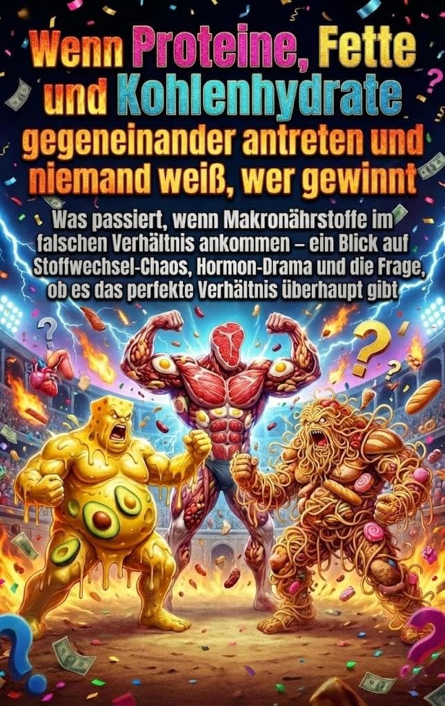 Wenn Proteine, Fette und Kohlenhydrate gegeneinander antreten und niemand weiß, wer gewinnt: Was passiert, wenn Makronährstoffe im falschen Verhältnis ankommen - ein Blick auf Stoffwechsel-Chaos, Hormon-Drama und die Frage, ob es das perfekte Verhältnis überhaupt gibt