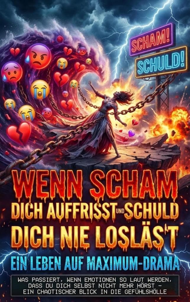 Wenn Scham Dich Auffrisst und Schuld Dich Nie Loslässt: Ein Leben Auf Maximum-Drama: Was Passiert, Wenn Emotionen So Laut Werden, Dass Du Dich Selbst Nicht Mehr Hörst - Ein Chaotischer Blick in Die Gefühlshölle