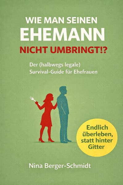 WIE MAN SEINEN EHEMANN NICHT UMBRINGT: Der (halbwegs legale) Survival-Guide für Ehefrauen