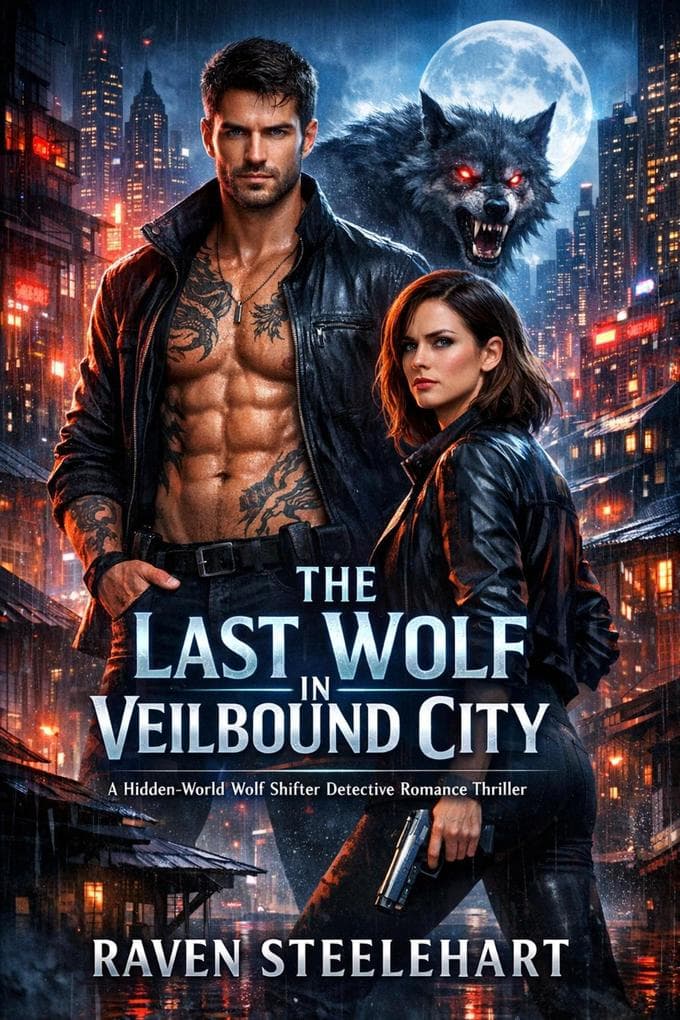 The Last Wolf in Veilbound City: A Hidden-World Wolf Shifter Detective Romance Thriller