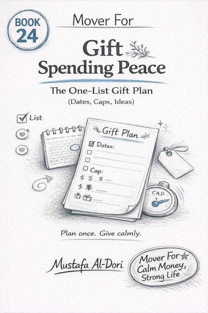 Mover For Gift Spending Peace: The One-List Gift Plan (Dates, Caps, Ideas)