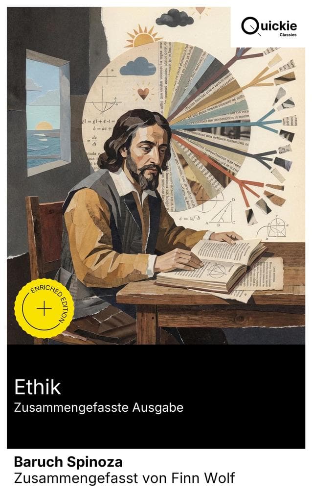 Ethik (Zusammengefasste Ausgabe): Bereicherte Ausgabe. Geometrische Moralphilosophie: Substanzmonismus, psychophysischer Parallelismus und Affektenlehre - von conatus bis zur intellektuellen Gottesliebe
