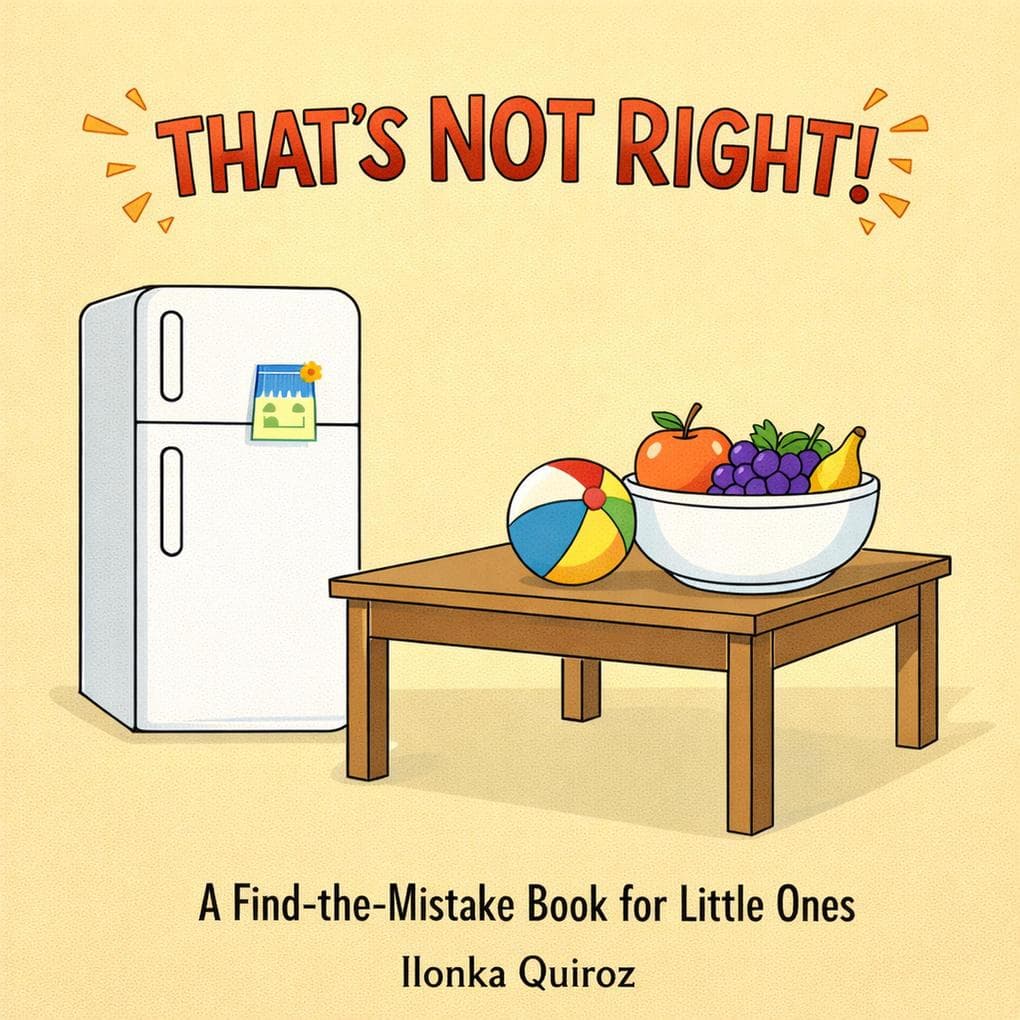That's Not Right! A Find-the-Mistake Book for Little Ones